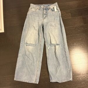 NWT Extra High Rise Baggy Jeans